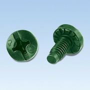 Panduit Bonding Screw, Green, #10-32, PK100 RGTBS1032G-C